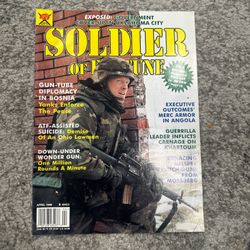 Soldier of Fortune Military Magazine NRA April 1996