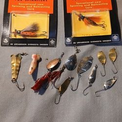 Fishing Tackle Gear Spinners Spoons Uba Fly Trout Bass Steelhead Lake River