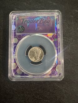 PCGS MS64 1944 Mercury Dime 10C 90% SILVER
