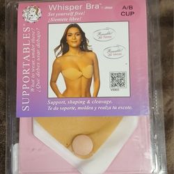 New Whisper Bra – Strapless, Backless, Reusable Adhesive Bra