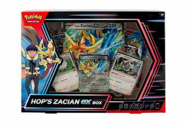 Pokemon Hop's Zacian ex Box