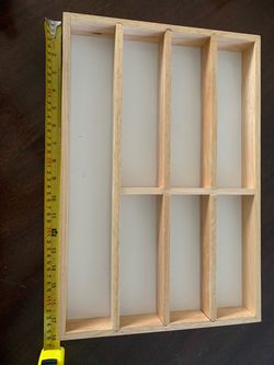 Wooden organizer