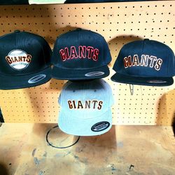 SF GIANTS SNAPBACK HATS  2 FOR $15