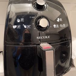 Secure air fryer