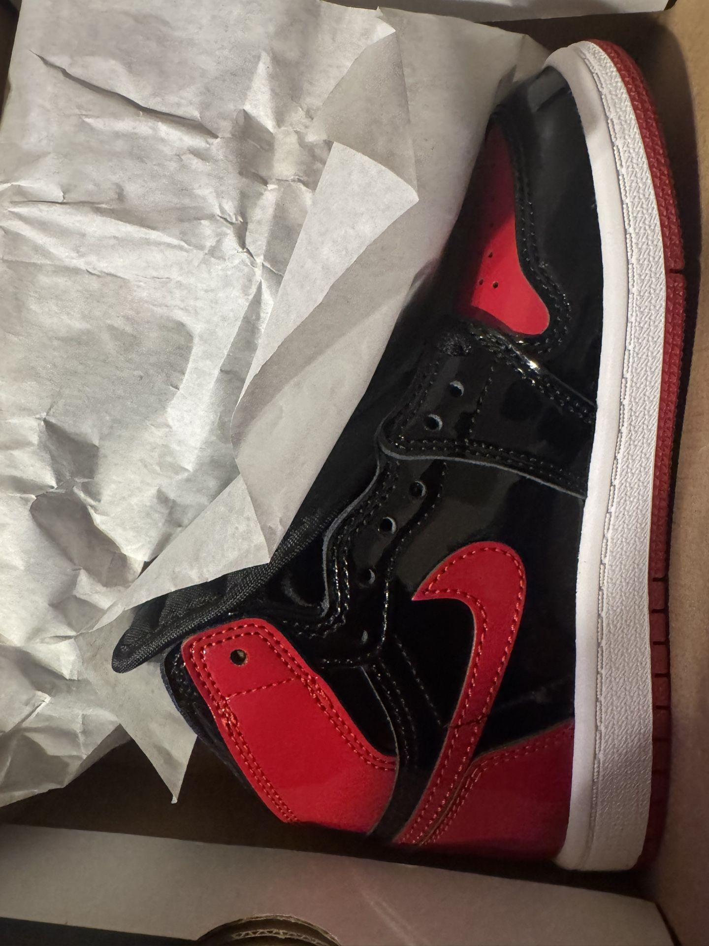 Ds Jordan 1 high patent bred ps