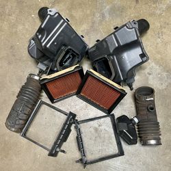 Used - Nissan 370Z/Infiniti G37 OEM Air Cleaner Intake Box EV10F and EV10E w/filters