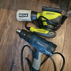 Ryobi Sander And Heat Gun