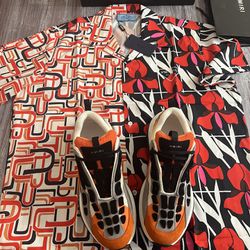 Amiri Sneakers Sz 9$ 275, Prada Shirt Sz L $100