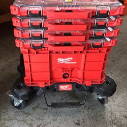 Milwaukee PackOut Tool Boxes. 