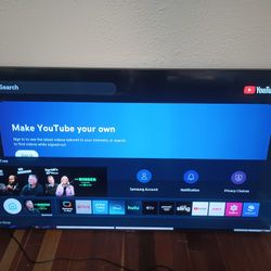 Samsung 65" Smart TV With remote (No legs)
