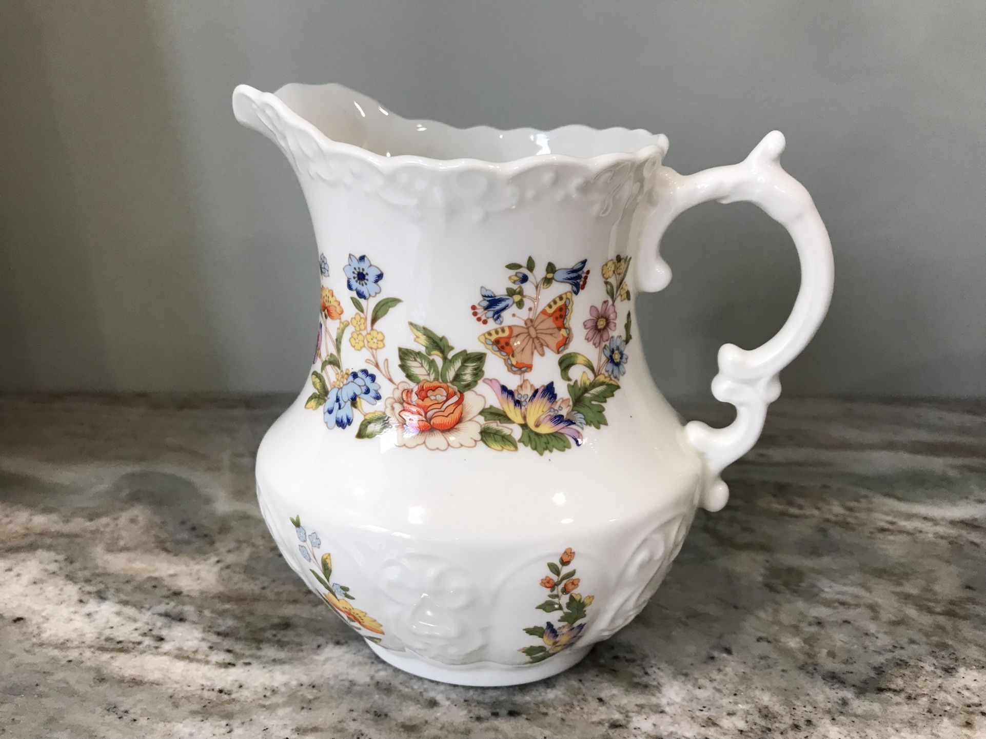 Vintage Aynsley Cottage Garden Pitcher