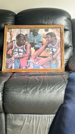 Michael Jordan and magic John