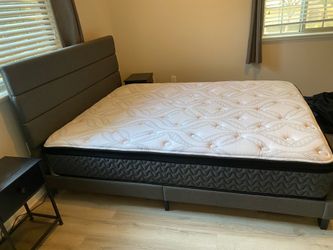 Queen size Bed and mattress