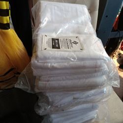 Paq De Sabanas Blancas Nuevas