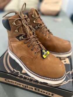 GEORGIA BOOT CORE 37 6" WATERPROOF STEEL TOE BOOT