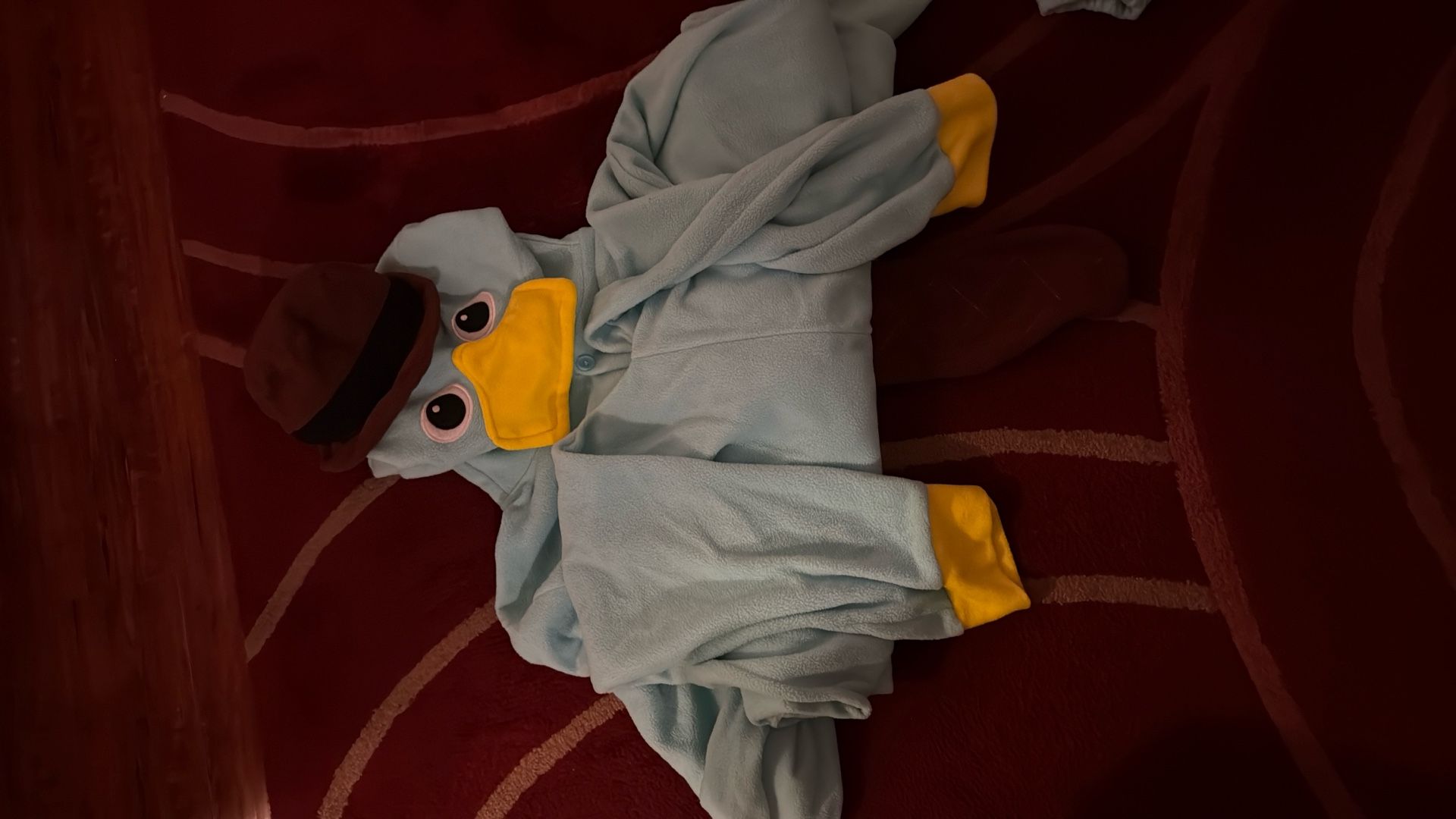 Perry The Platypus Onsie Xl