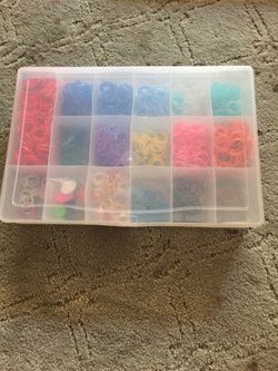 Rainbow loom rubber bands