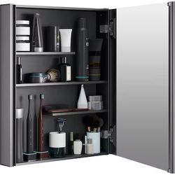 New KOHLER “Maxstow” Medicine Cabinet - SOFT CLOSE, Mirrored, Dark Anodized Aluminum (see my posts for more Kohler items, Christmas decor,  Tools) 