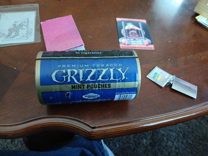 Grizzly Mint Pouches Brand New 5 Cans