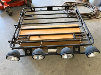 Rook rack with kmc lights