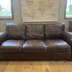 Genuine Leather Sofa 