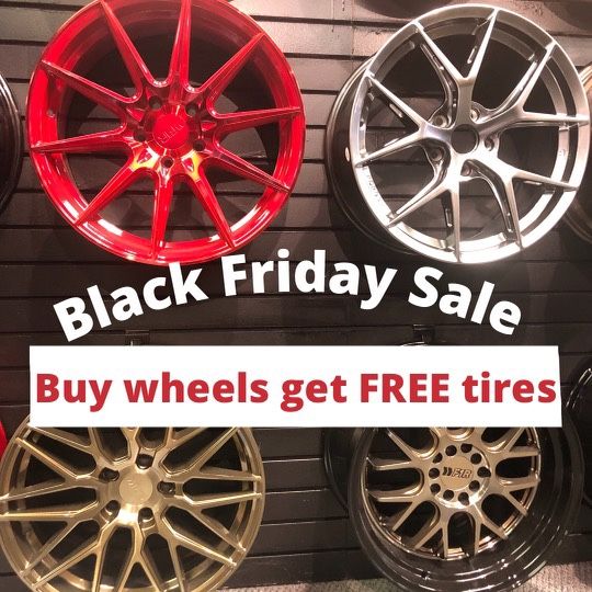 🔥🔥🔥Black Friday SALES! BUY Rims get FREE Tires🔥🔥🔥(only 50 down payment / no credit needed )