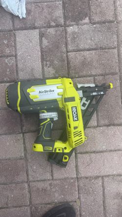RYOBI ONE+ 18V AirStrike 15-Gauge Angled Finish Nailer (Tool Only)