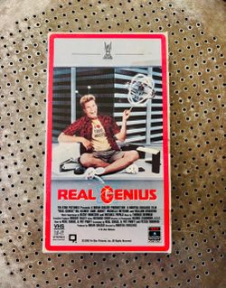 Comedy Gold! Cult Classic! Val Kilmer! “REAL GENIUS” on VHS
