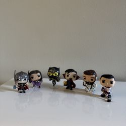 Funko Pop figures set of 6