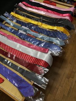 Dress Suit Ties ($10 Each Or Free With Suit)