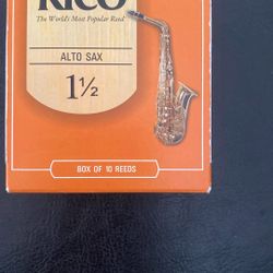 Alto Sax Reeds Rico 