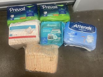 5 Bags. Small Briefs And Underwear. 1underpads