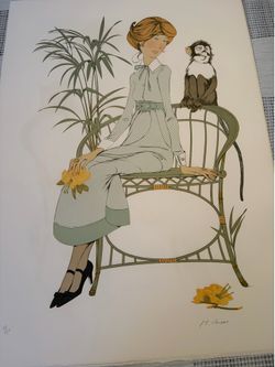 Le Singe by Philippe Noyer Serigraph
