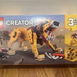 Brand new Lego creator 31112 wild lion