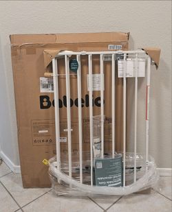 Brand New Babelio Extra Tall No Bottom Bar Baby Or Pet Safety Gate