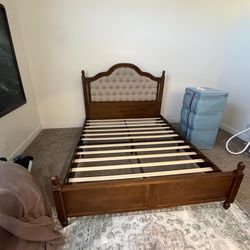 Queen size bed frame