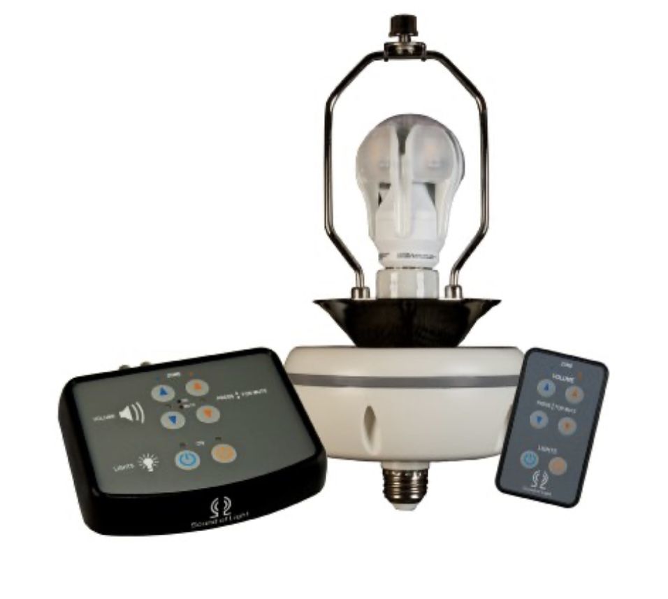 wireless lamp speaker system 4 Available