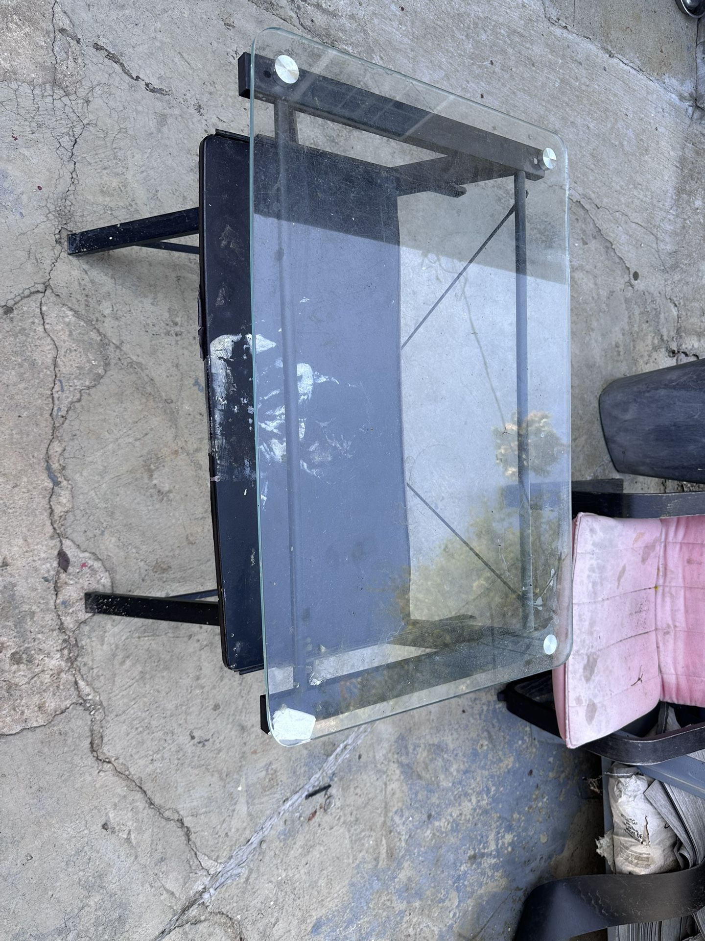 Glass Desk For Restoration/Project