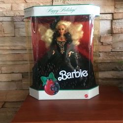 Barbie Happy Holidays Special Edition Doll 1991 Mattel 1871 New