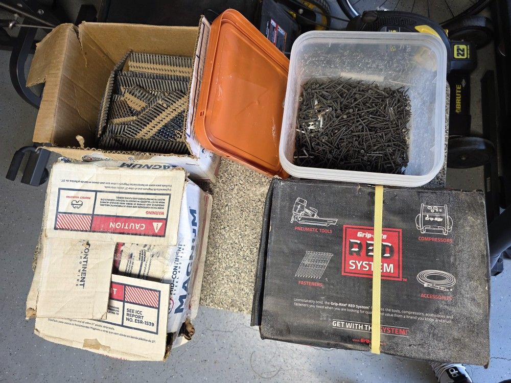 Nails Gun Nail And Deywall Screws