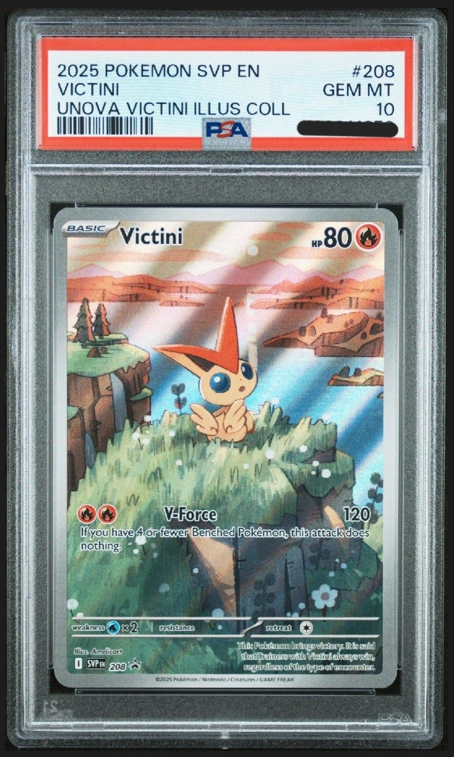 Victini SV208 Promo PSA 10