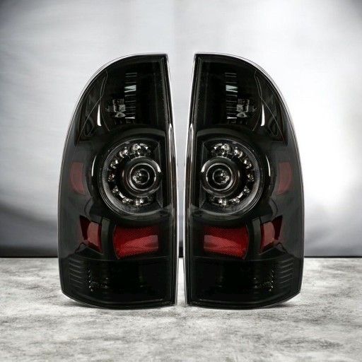 2005-2015 Toyota Tacoma Smoked Black Taillights Tail Lamp Lights 