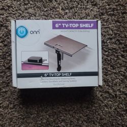 6" Tv- Top SHELF 