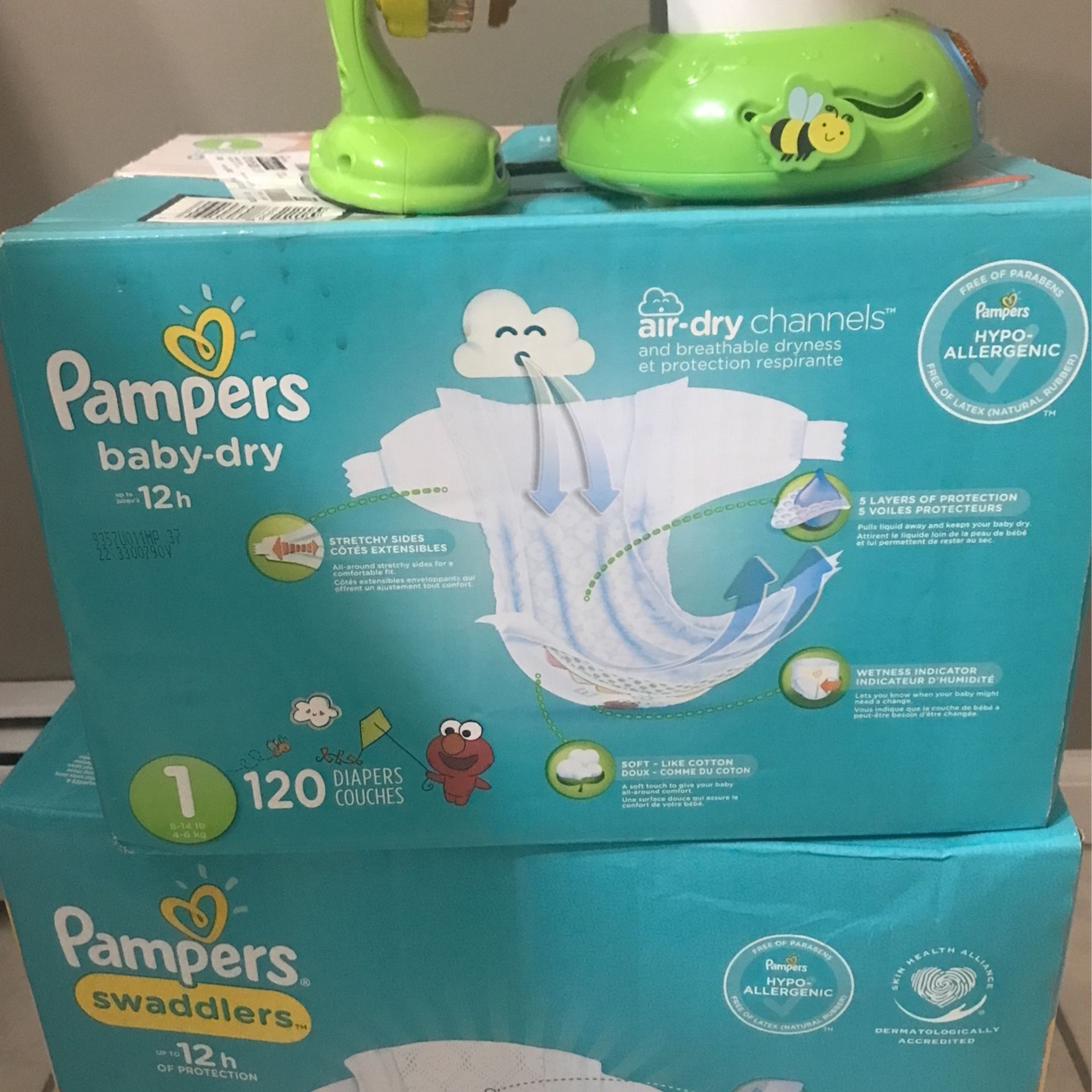 Pampers Baby Dry Diapers Size 1