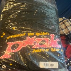 Spider Hoodie Pink