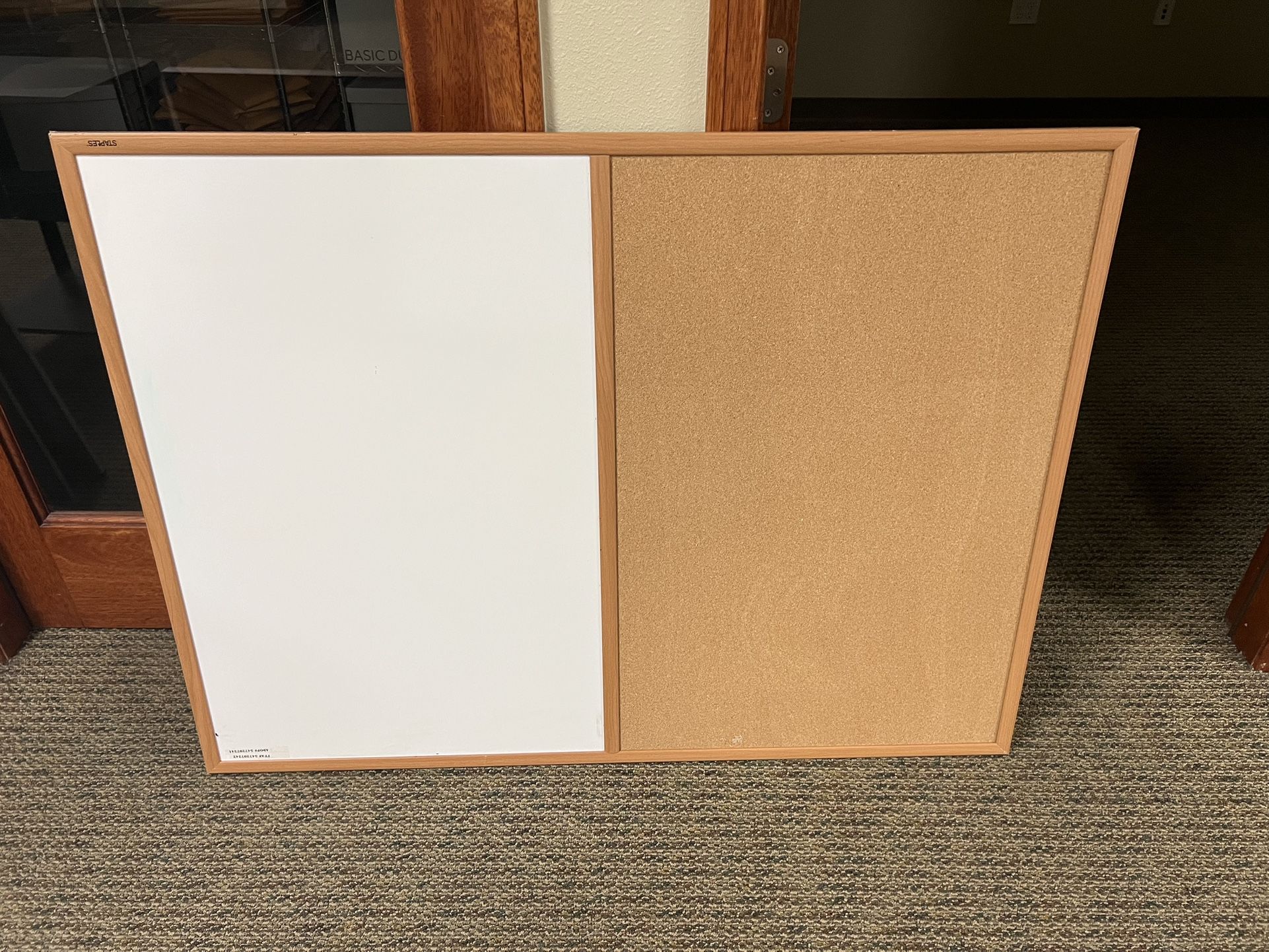 White Board & Cork Board Combo