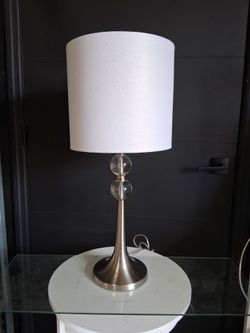 Silver lamp