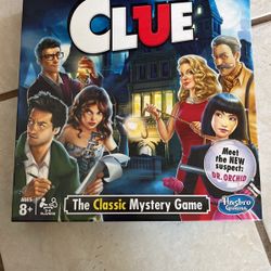 New Clue Board Game
