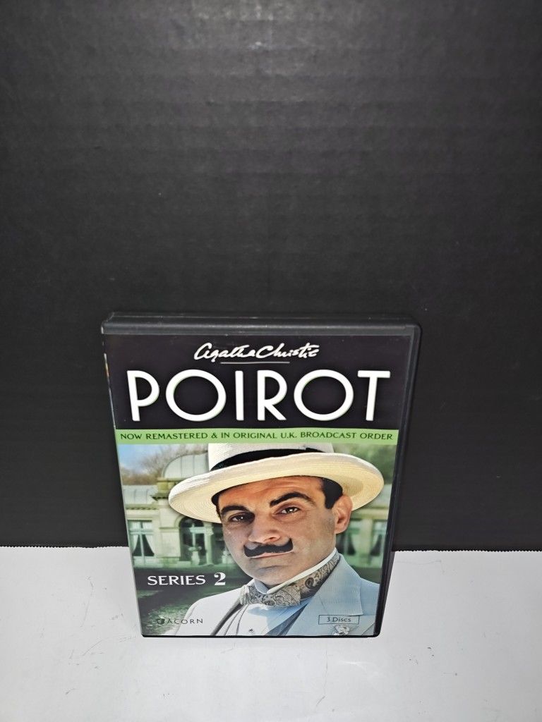 Agatha Christie's Poirot: Series 2 Vintage DVD 1990 TV Show Remastered
