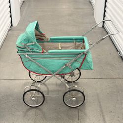 Vintage Welsh Easy Fold Baby Doll Carriage Pram Stroller Buggy
